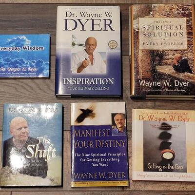 Lot 95: Dr. Wayne Dyer Book Lot