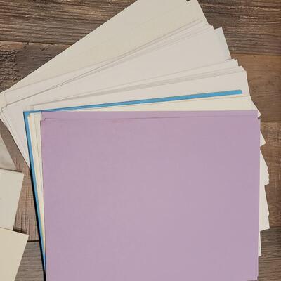 Lot 103: Paper and Plastic Covered Folders Lot