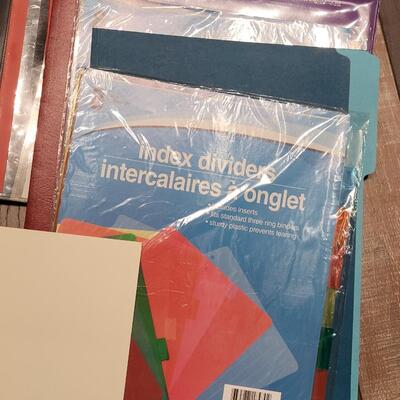Lot 103: Paper and Plastic Covered Folders Lot