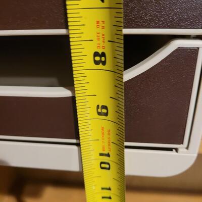 Lot 104: Paper 4 Drawer/Tray Organizer 