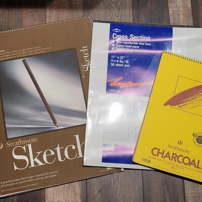 Lot 122: Large Sketch Books