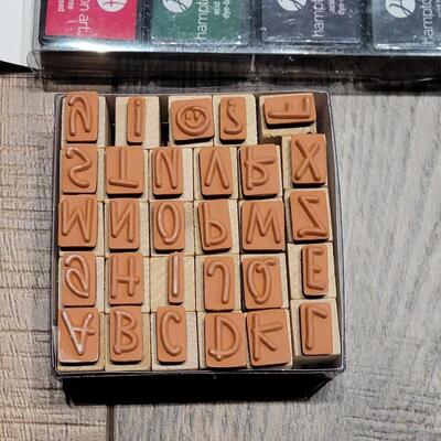 Lot 127: Stamp Pad & Stamls lot