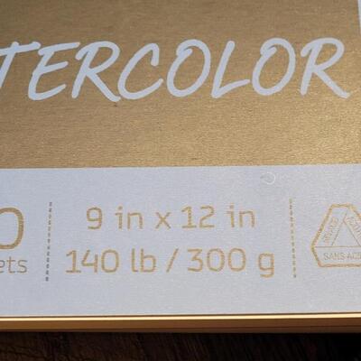 Lot 129: (2) Watercolor Pads of Paper