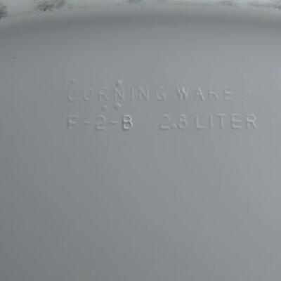 Vintage Kitchenware by Corning Ware 'French White'- 10 Pieces