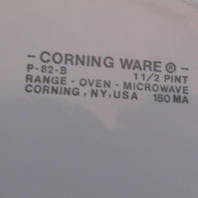 Vintage Kitchenware by Corning Ware 'French White'- 10 Pieces