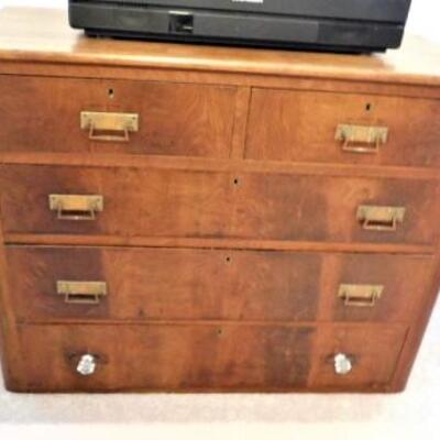Antique Two over Three Chest of Drawers 