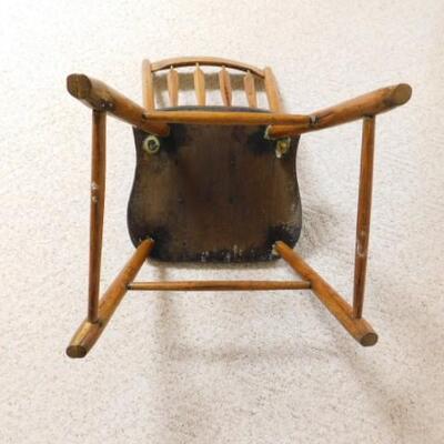 Antique Arrow Back Chair