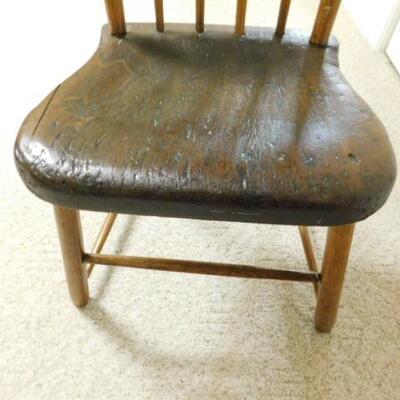 Antique Arrow Back Chair