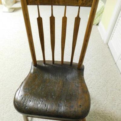 Antique Arrow Back Chair