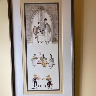 P. Buckley Moss Framed Print Signed Numbered