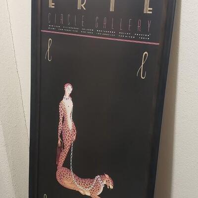 Erte Circle Gallery Print Artwork