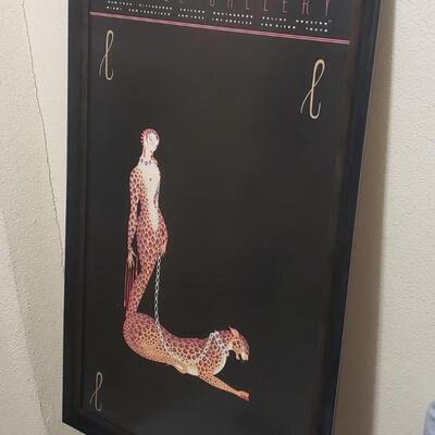 Erte Circle Gallery Print Artwork