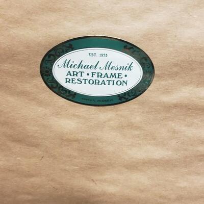 Erte Circle Gallery Print Artwork