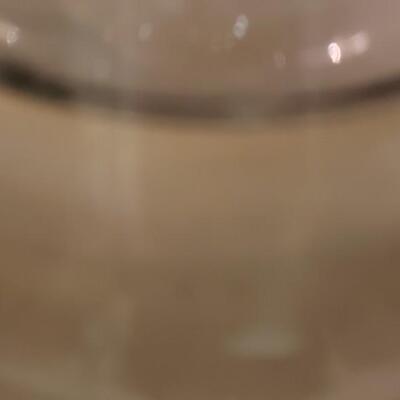 Signed Tamaian Glass Hand Blown Vase By Ion Tamaian