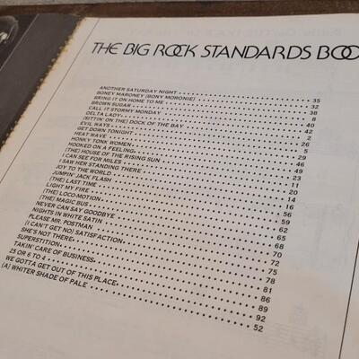 Lot 134: Vintage BIG ROCK Standards Song Book 