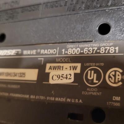 Lot 135: BOSE Wave Radio AWR1-1W w/ Remote WORKS