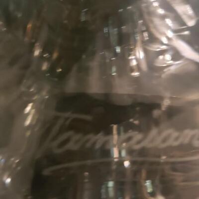 Signed TAMAIAN Art Glass Hand Blown Bowl By Ion Tamaian