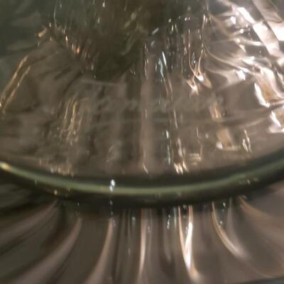 Signed TAMAIAN Art Glass Hand Blown Bowl By Ion Tamaian