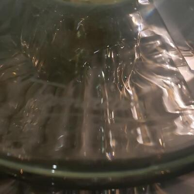 Signed TAMAIAN Art Glass Hand Blown Bowl By Ion Tamaian