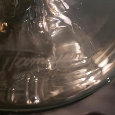 Signed TAMAIAN Art Glass Hand Blown Bowl By Ion Tamaian