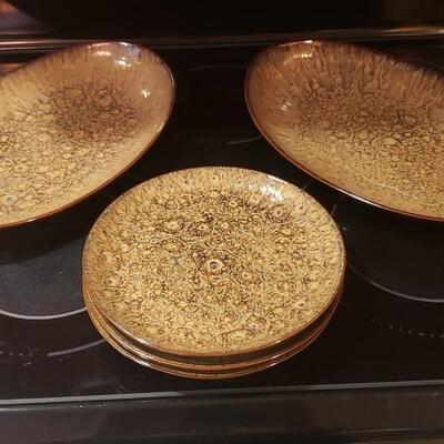 Pottery Barn Plates, Handcrafted in Portugal