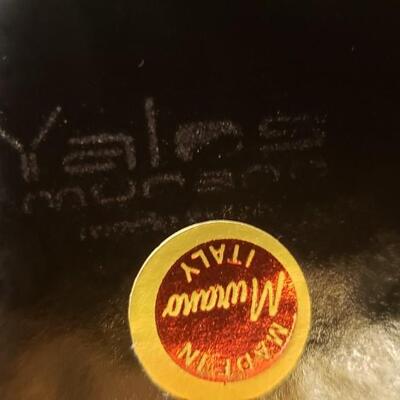 2 Italian Yalos Casa Murano Decorative Glass Plates