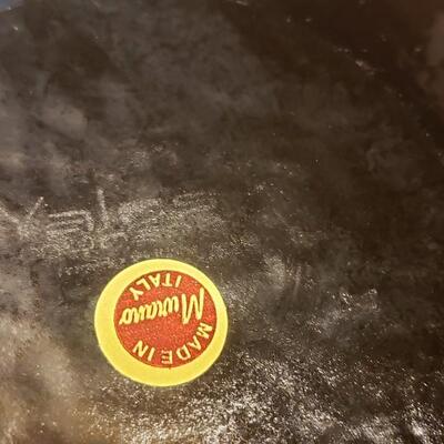 2 Italian Yalos Casa Murano Decorative Glass Plates