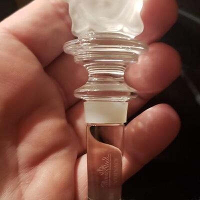 New in Box VERSACE ROSENTHAL Crystal Medusa Head Wine Bottle Stopper