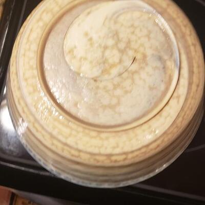 Italian Murano Shell Plates