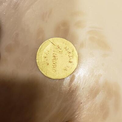 Italian Murano Shell Plates