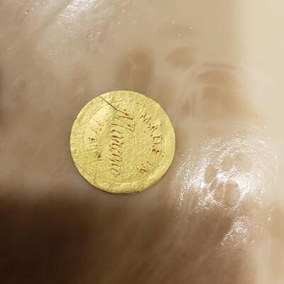 Italian Murano Shell Plates