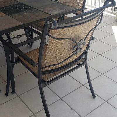 Patio Table with 4 Chairs