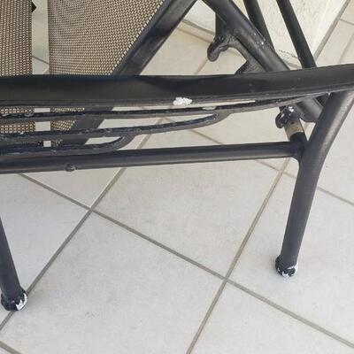 Patio Lounger with Table