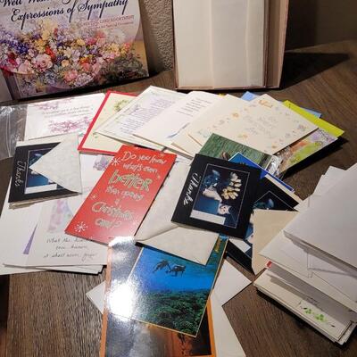 Lot 155: Large Assortment of Greeting Cards and Envelopes