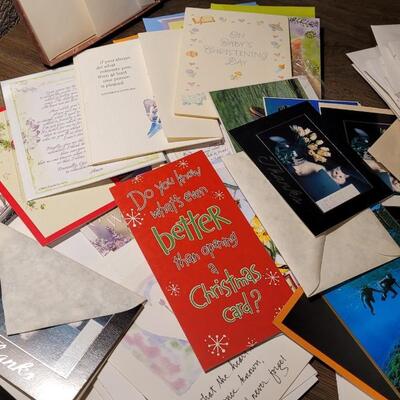 Lot 155: Large Assortment of Greeting Cards and Envelopes