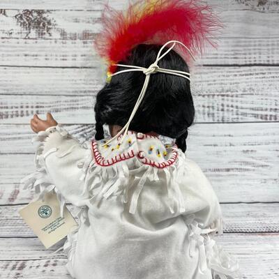 1994 Snowbird The Hamilton Collection Native American girl doll