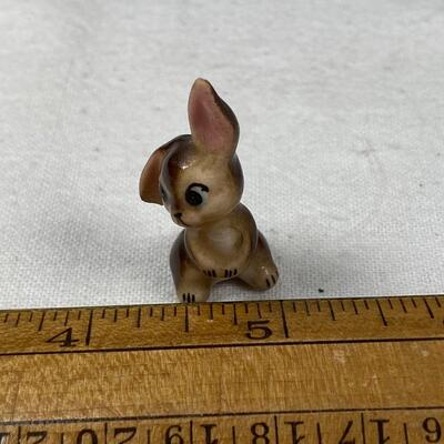 Vintage Miniature Rabbit Figurine