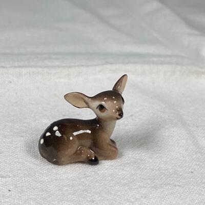 Vintage Hagen Renaker Fawn Deer Miniature Figurine