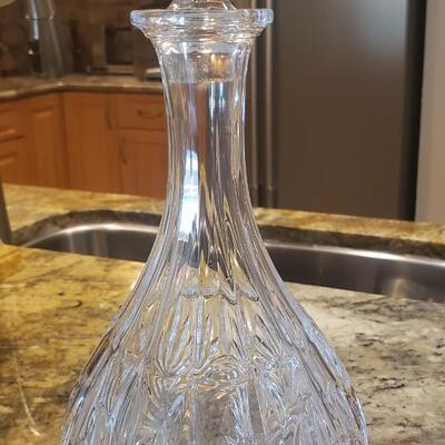2 Crystal Decanters, 1 is Imperial Estate Bohemian