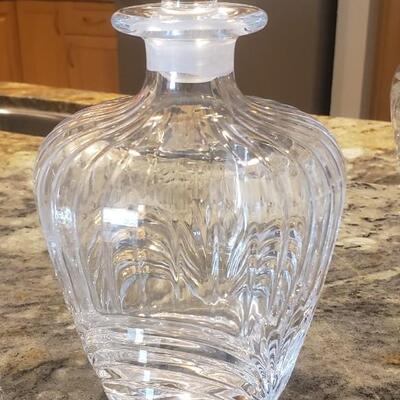 2 Crystal Decanters, 1 is Imperial Estate Bohemian