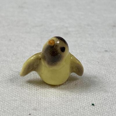 Vintage Hagen Renaker Miniature Yellow Bird Figurine