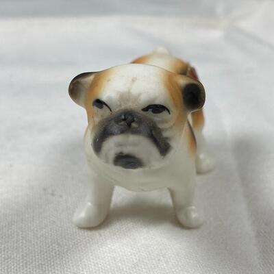 Vintage Hagen Renaker Bulldog Miniature Figurine