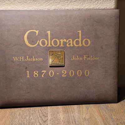 Lot 156: SIGNED Hardback COLORADO 1870-2000 by W.H. JACKSON & JOHN FIELDER