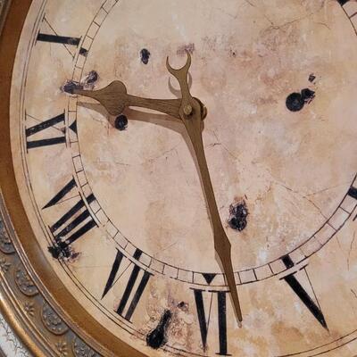 Lot 160: Large Wall Clock 22.5" Diameter