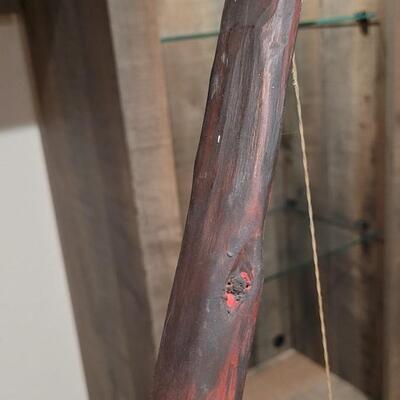 Lot 168: Native American Bow and Arrow Set