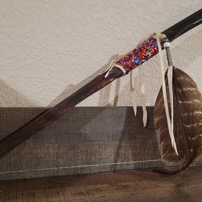 Lot 168: Native American Bow and Arrow Set