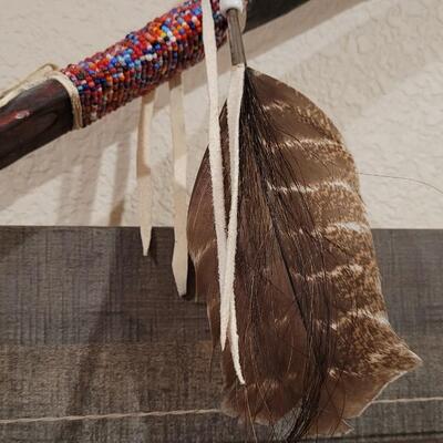 Lot 168: Native American Bow and Arrow Set
