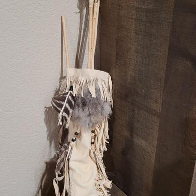 Lot 168: Native American Bow and Arrow Set