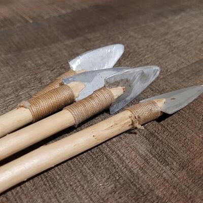 Lot 168: Native American Bow and Arrow Set