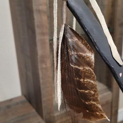 Lot 168: Native American Bow and Arrow Set